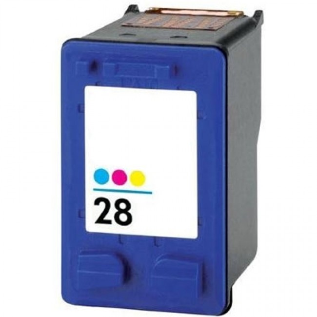 Cartuccia Originale HP 28 Tricolore C8728AE - Aperta Ma Mai Usata, Scaduta Garanzia