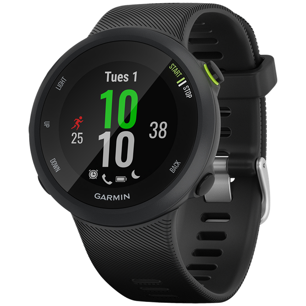 garmin forerunner 45 black smartwatch