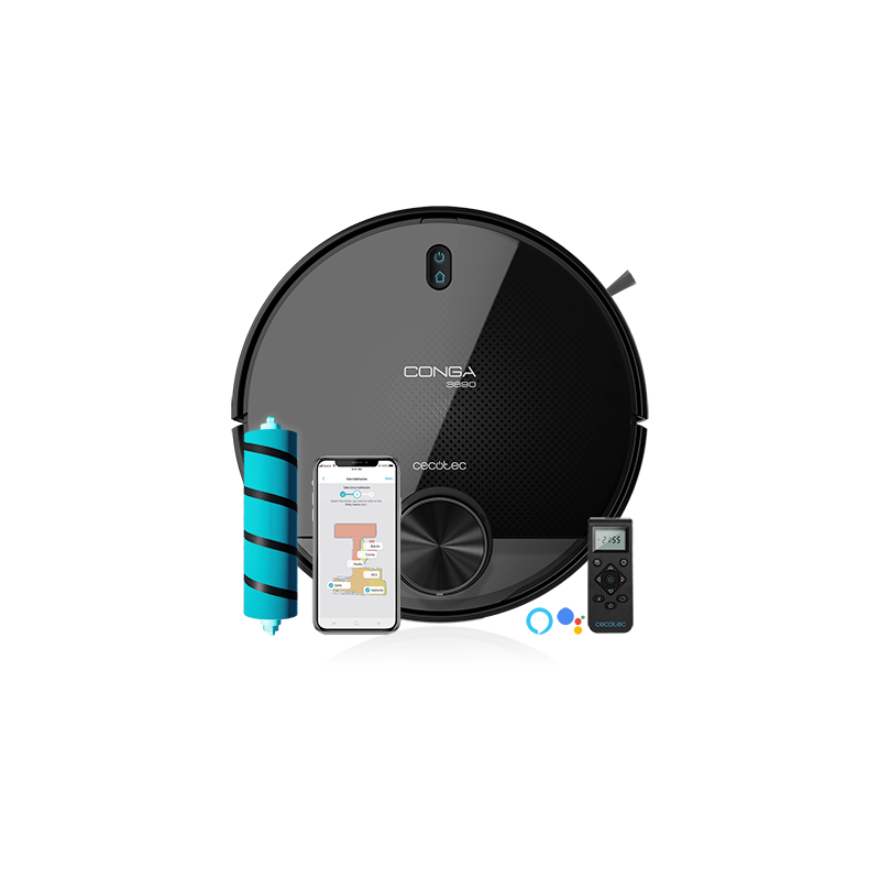 Aspirador Robot CONGA Ultra 3890 (Preto) CECOTEC UNIFAX